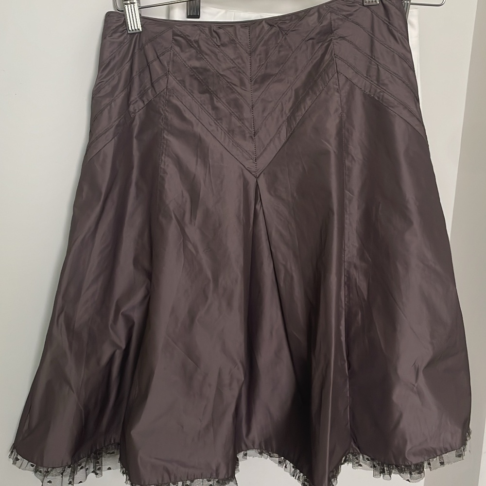 Karen Millen skirt with polkadot tulle fringe